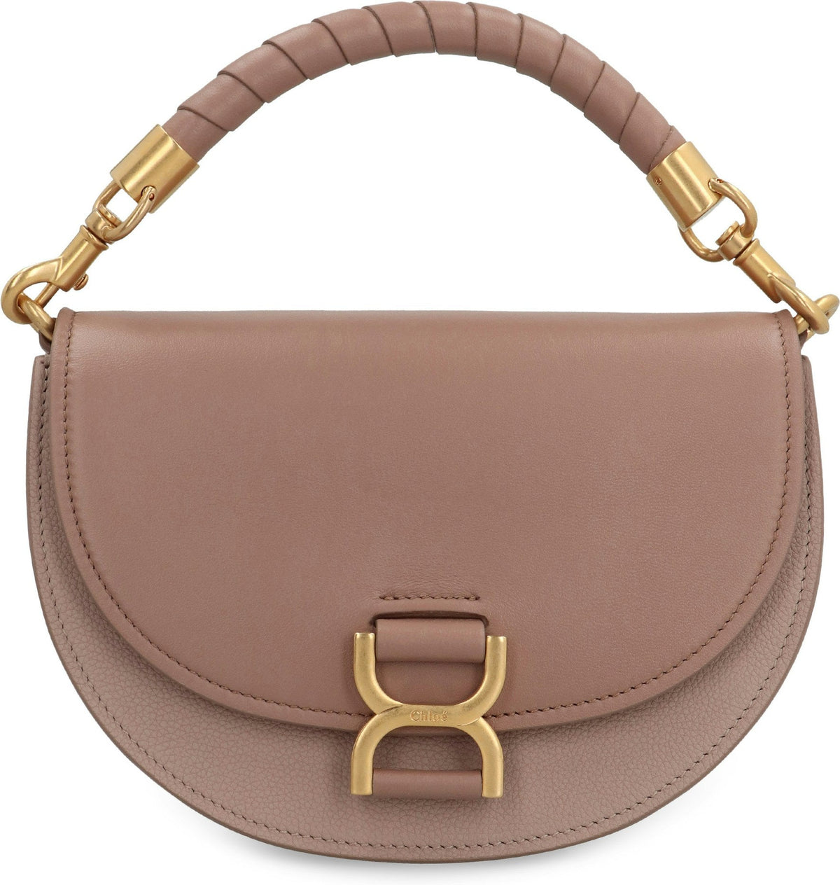 Chloé Women's Marcie Chain Flap Bag in Pink | CHC24SS604M52 Color 527