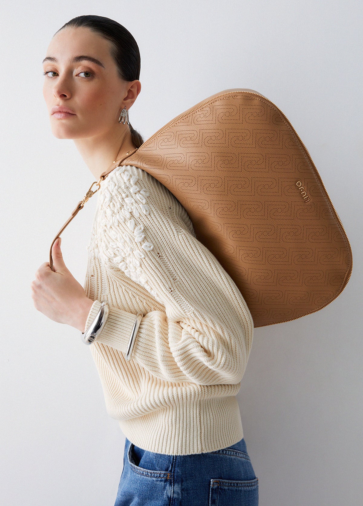 Liujo Liu Jo Sac Hobo Grand Format D??coup?? Au Laser