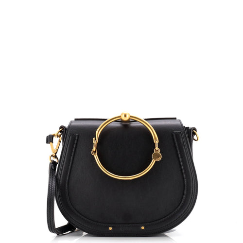 CHLOE Nile Crossbody Bag Leather Medium