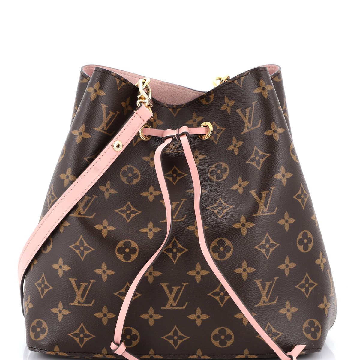 Louis Vuitton NeoNoe Handbag Monogram Canvas with Leather MM
