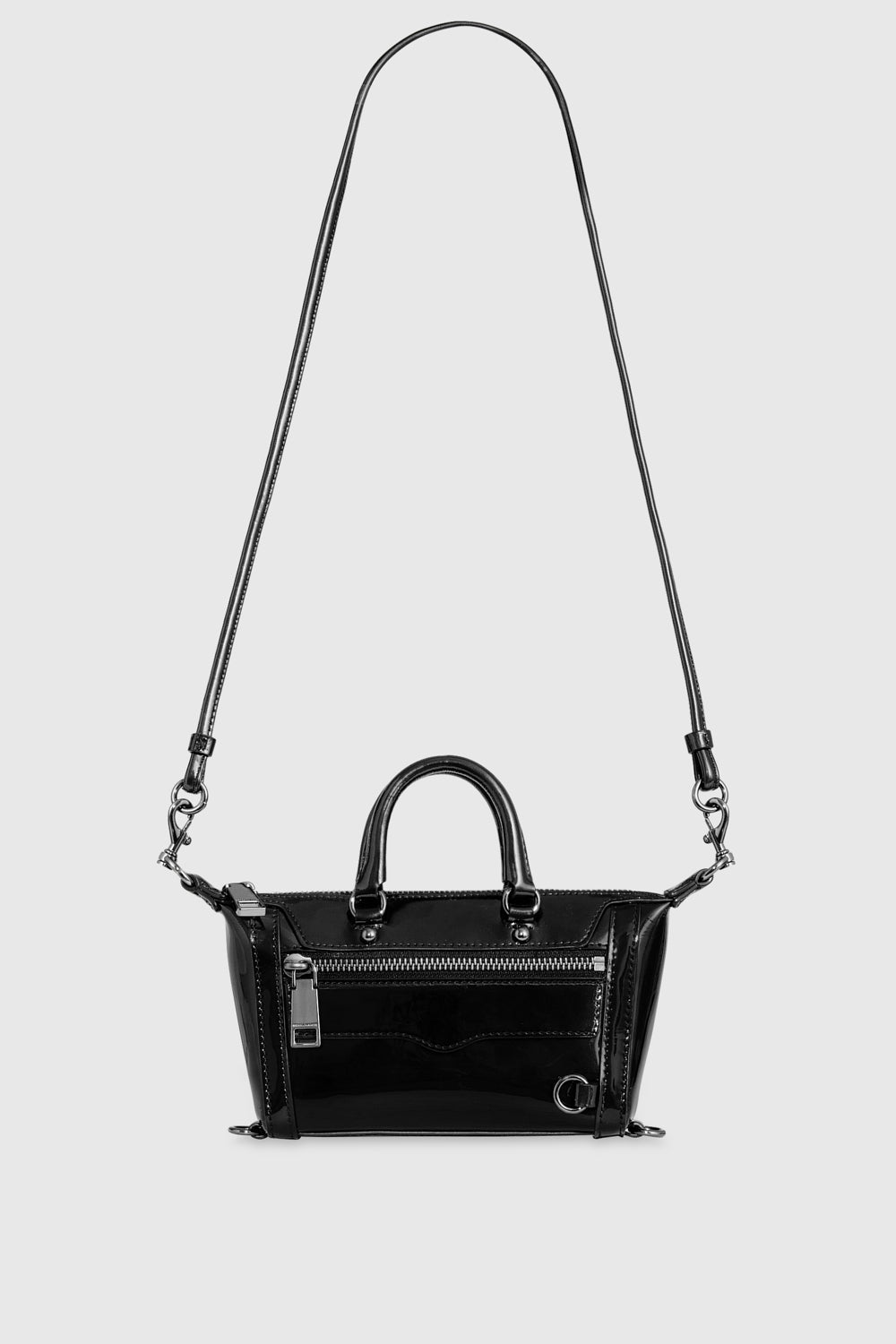 Rebecca Minkoff Mikro-Mini-MAB-Tasche in Schwarz