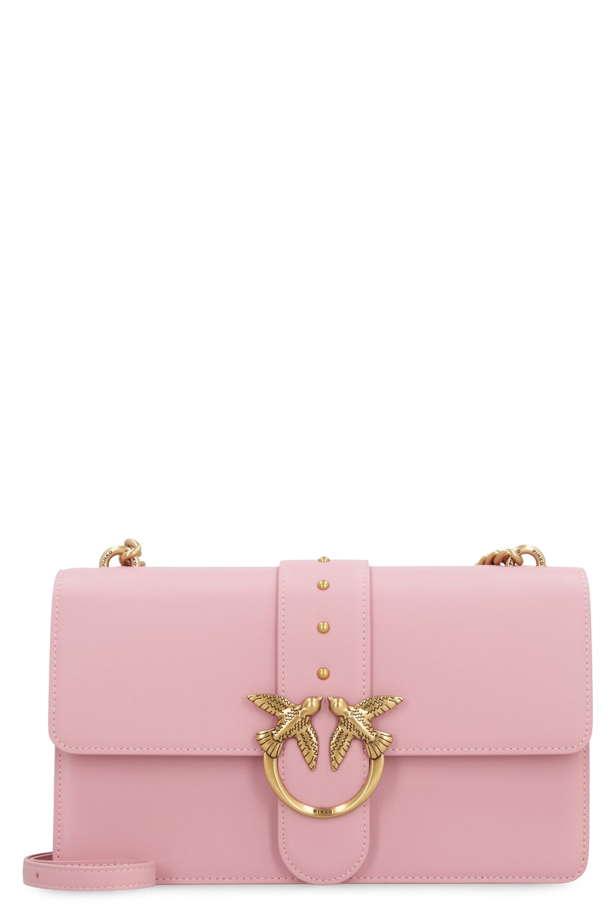 Pinko Women's Love Classic Icon Leather Crossbody Bag | 100053A0F1 Color P66Q