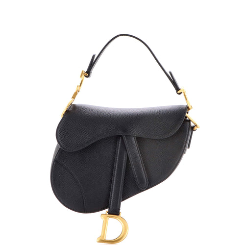 Saddle Handbag Leather Mini