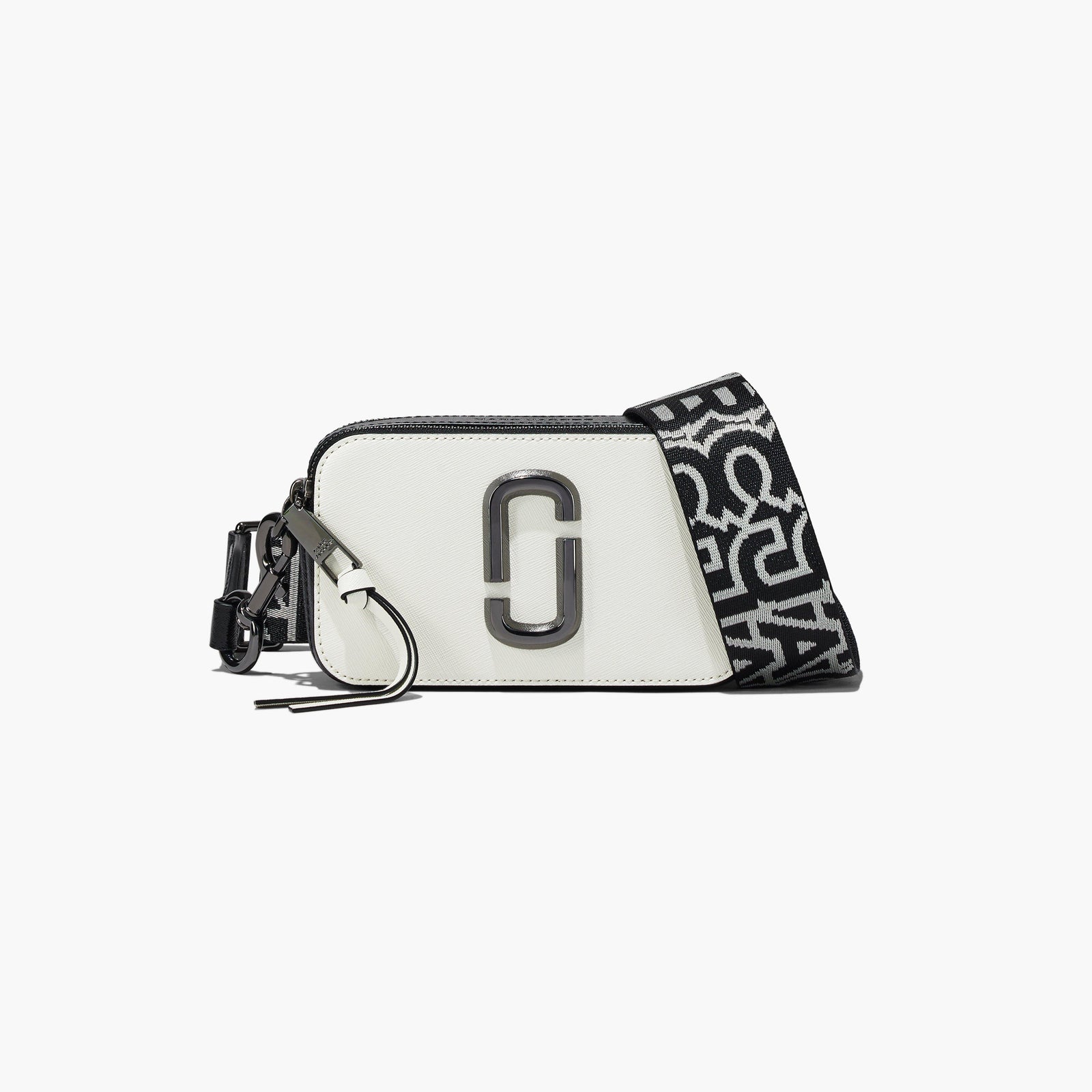 Marc Jacobs The Bi-Color Snapshot Bag in Black/White