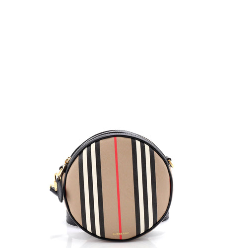 Louise Round Bag Icon Stripe E-Canvas