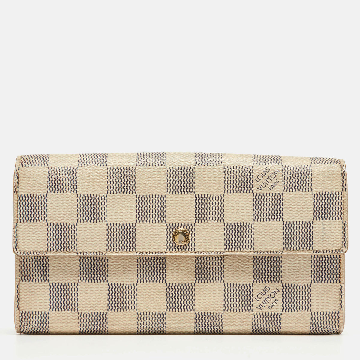 Louis Vuitton Damier Azur Canvas Sarah Wallet