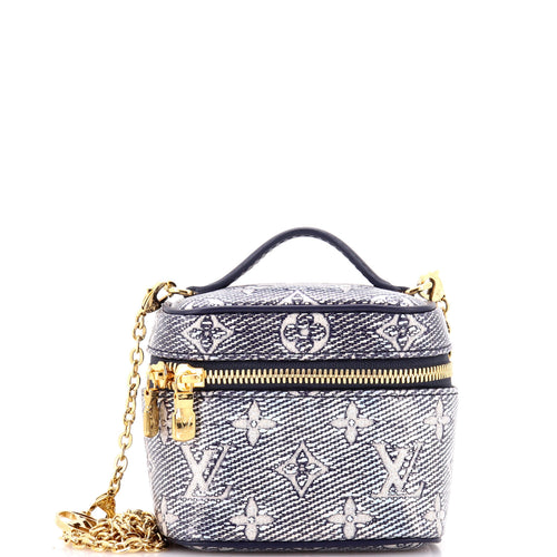 Vanity Case Monoglam Jacquard Canvas Micro