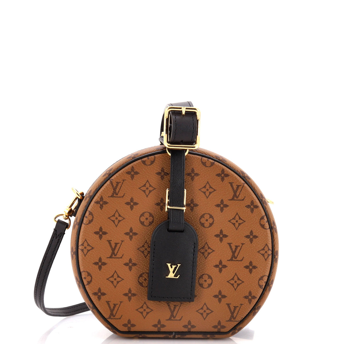 Louis Vuitton Petite Boite Chapeau Bag Reverse Monogram Canvas