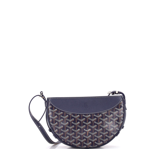 GOYARD Hirondelle Shoulder Bag Coated Canvas and Leather