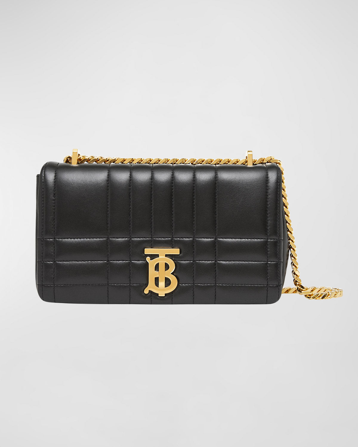 Burberry Lola Small Quilted Lambskin Chain Crossbody Bag