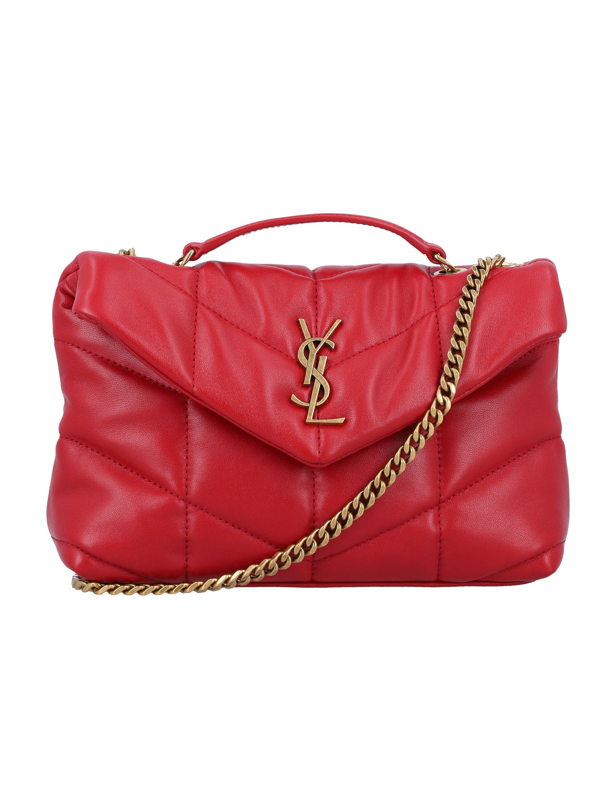 Saint Laurent Women's Toy Puffer Mini Bag in Red Danger | 24A7593371EL07 Color 6937