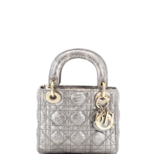 Lady Dior Bag Python Mini