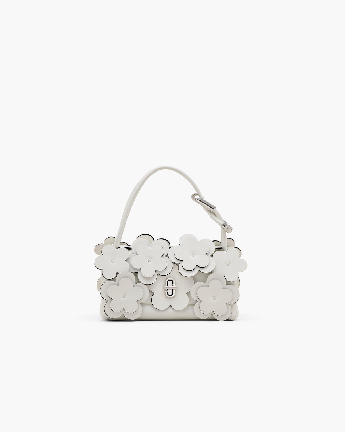 Marc Jacobs The Daisy Applique Mini Dual Bag in White