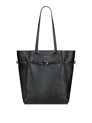 Givenchy Women's Voyou Small Leather Tote Bag Black | BB50ZPB231