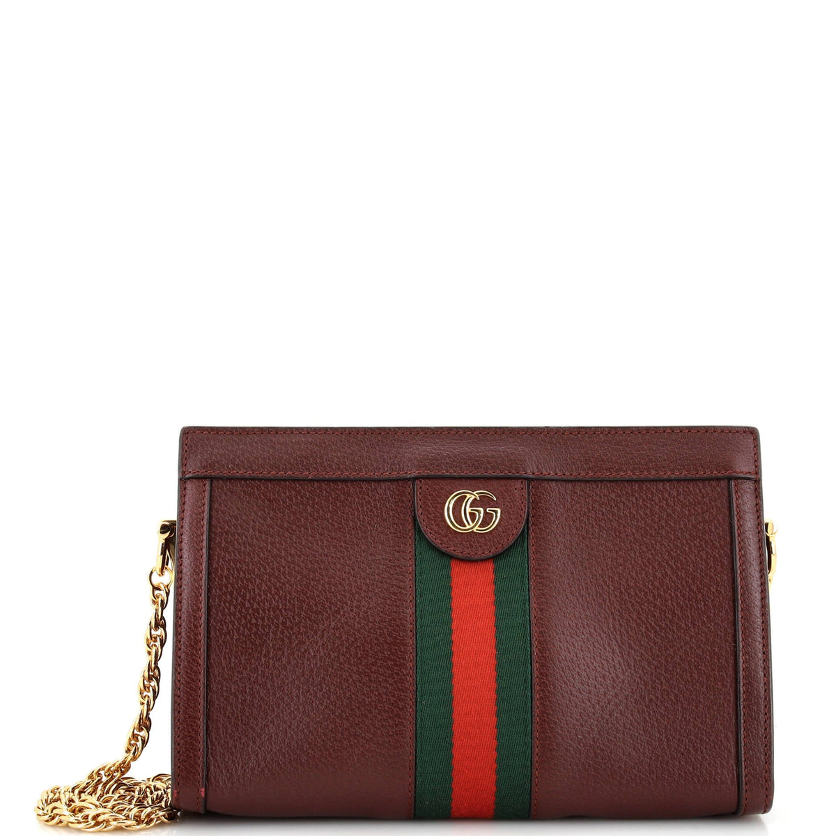 Gucci GUCCI Ophidia Chain Shoulder Bag Leather Small
