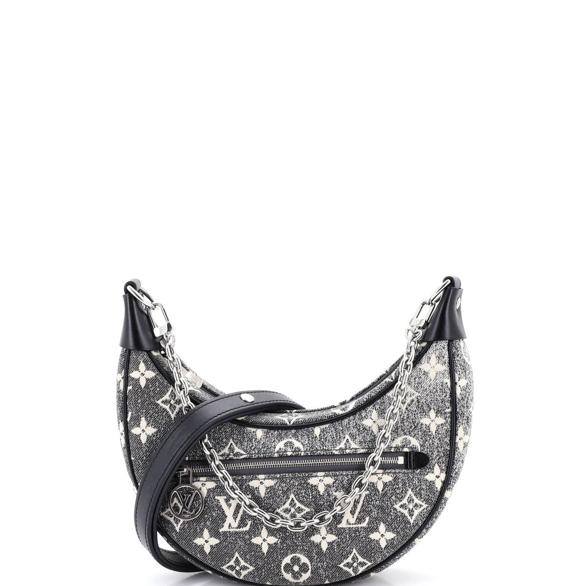 Louis Vuitton Loop Handbag Monogram Jacquard Denim