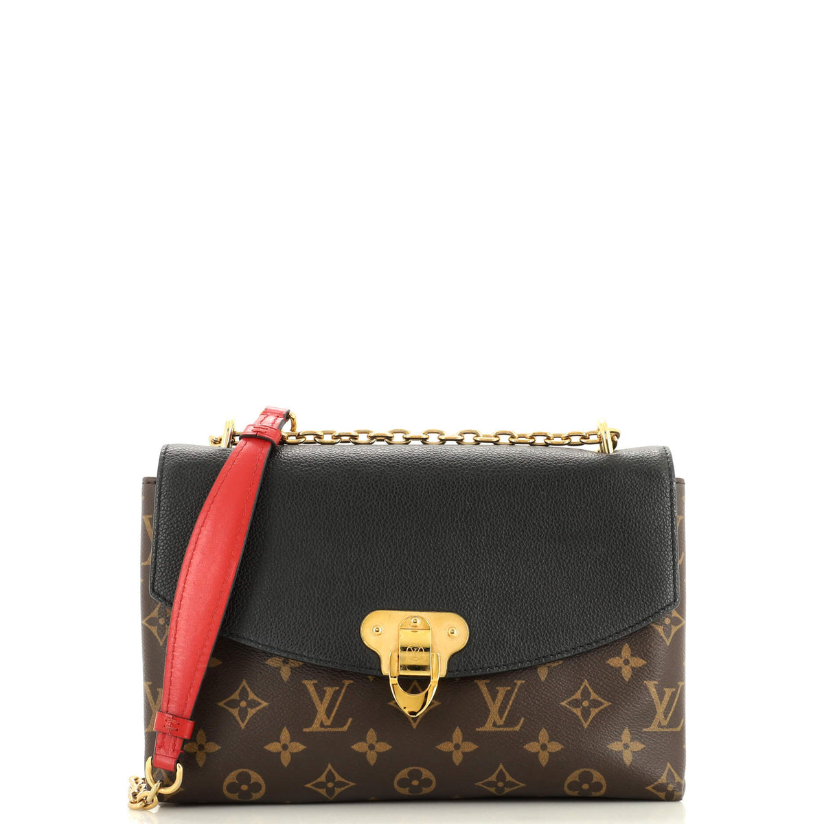 Louis Vuitton Saint Placide Handbag Monogram Canvas and Leather