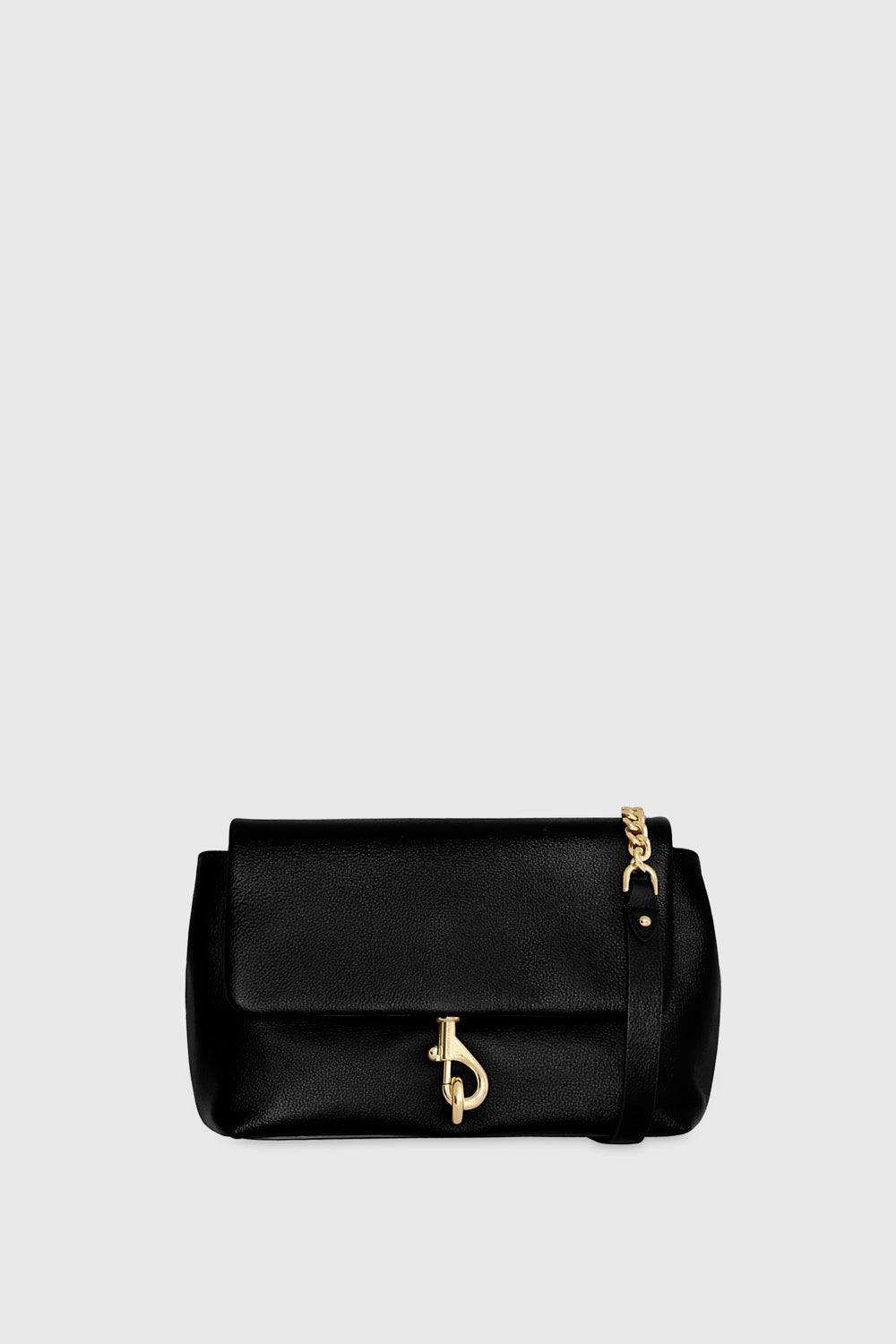 Rebecca Minkoff Flap Crossbody Bag In Black