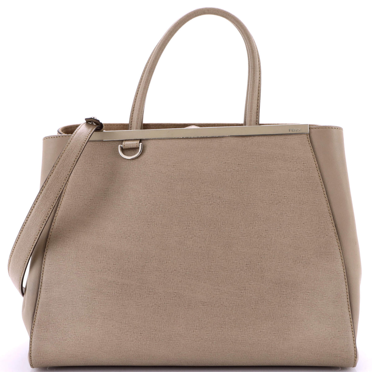 Fendi FENDI Peekaboo Bag Rigid Leather Regular