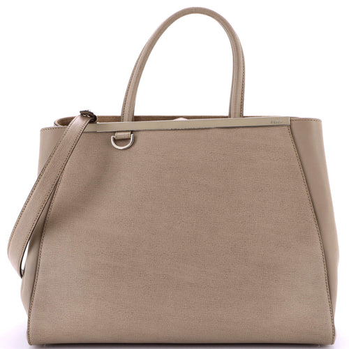 FENDI Peekaboo Bag Rigid Leather Regular