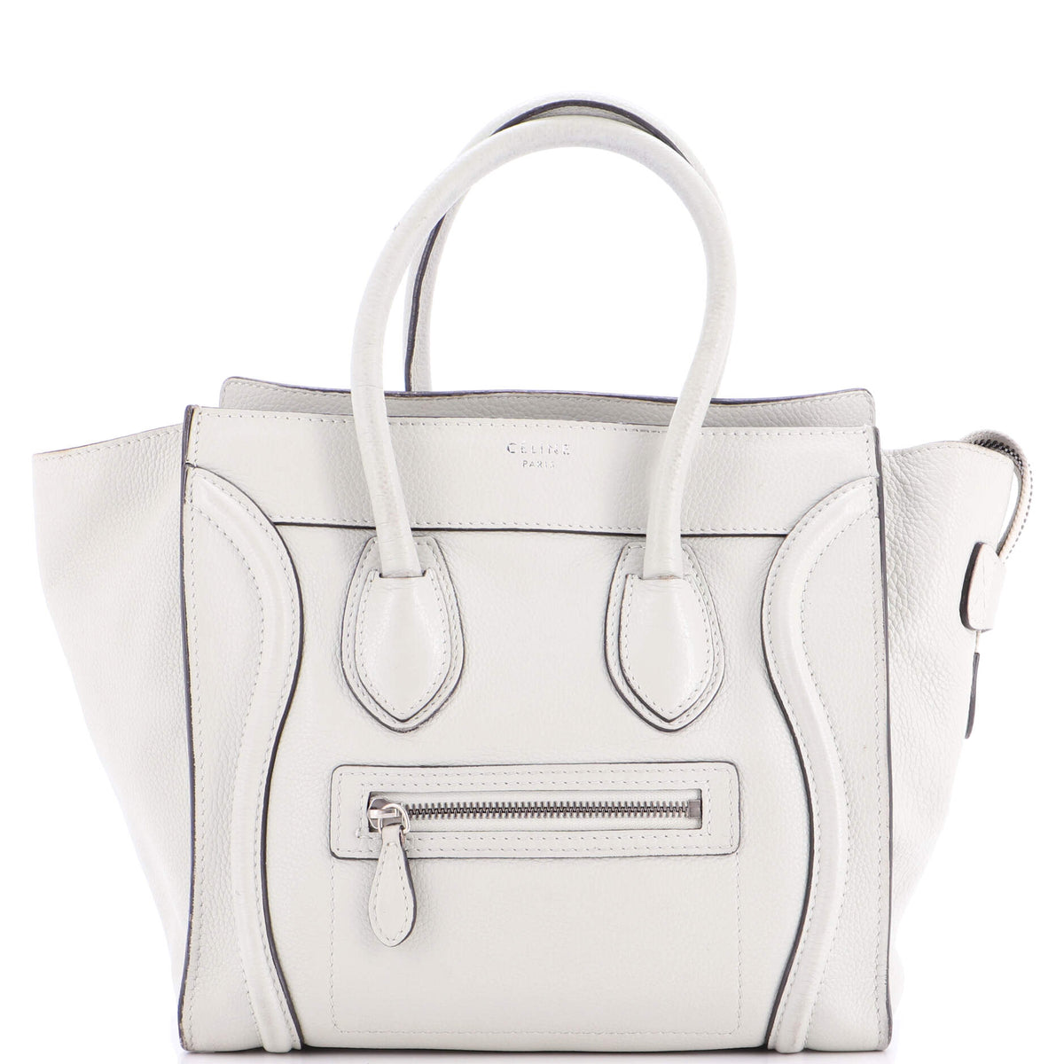 Celine CELINE Luggage Bag Grainy Leather Micro