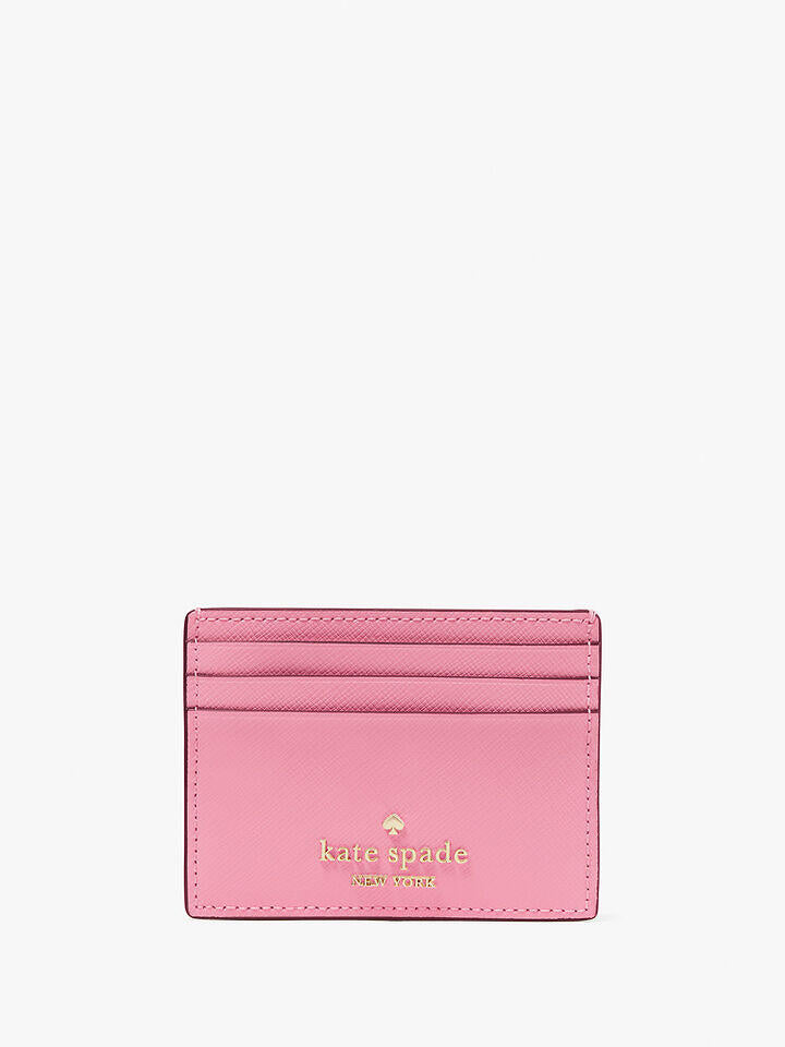 Kate Spade Au Madison Saffiano Leather Small Slim Card Holder