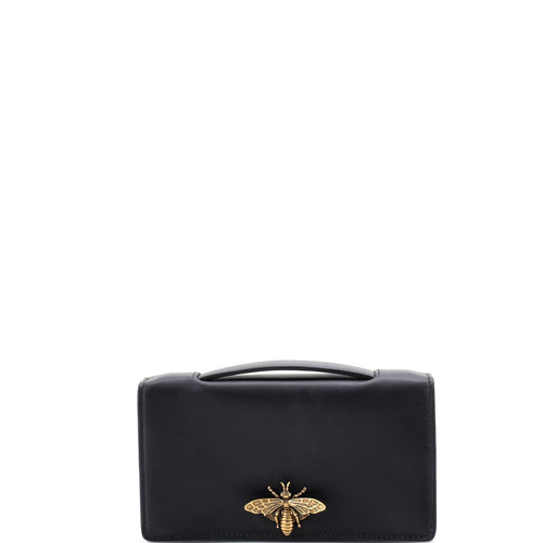 Bee Clutch Leather