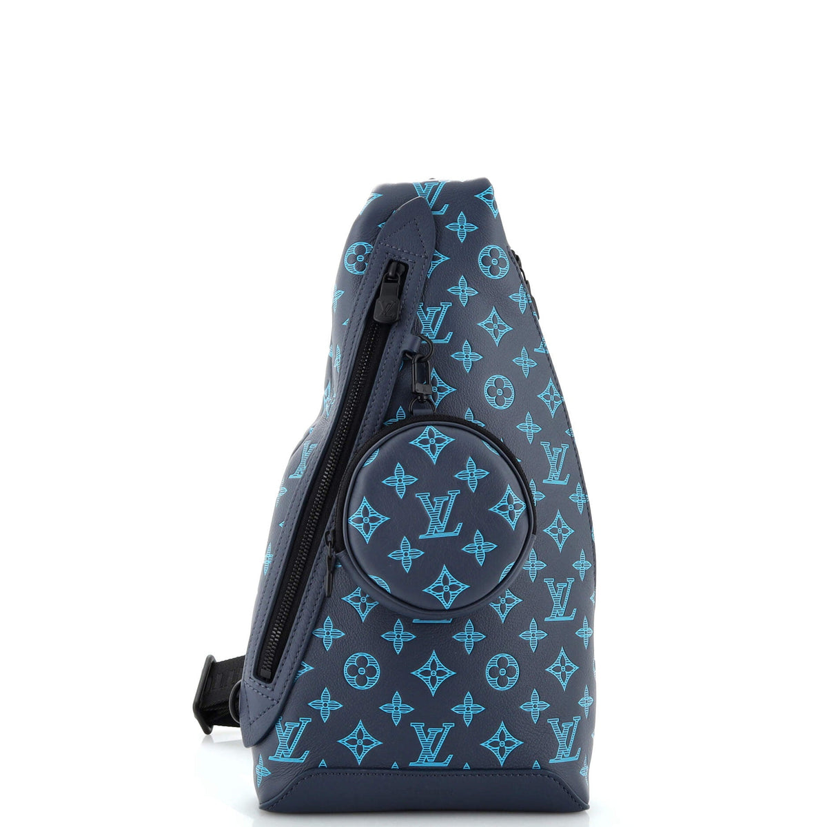 Louis Vuitton Duo Sling Bag Monogram Shadow Leather