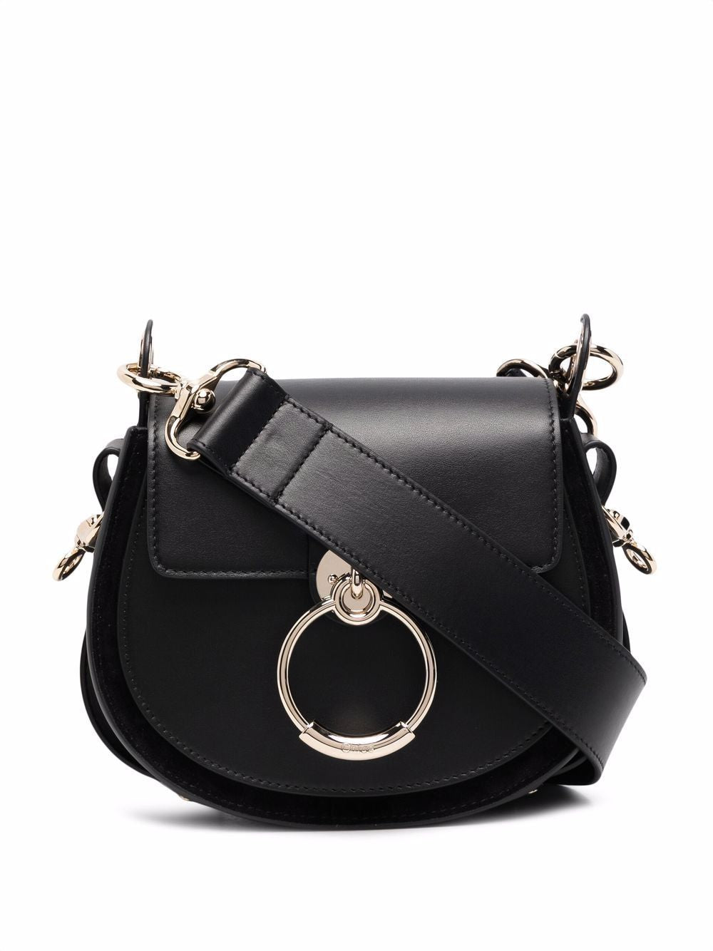 Chloé Women's Small Tess Bag in Black | CHC22SS153G31001001