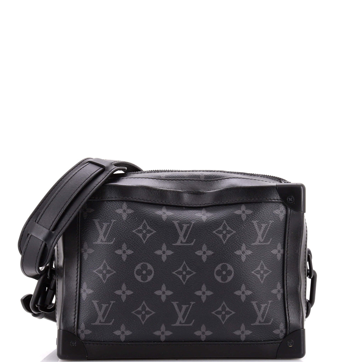 Louis Vuitton Soft Trunk Bag Monogram Eclipse Canvas