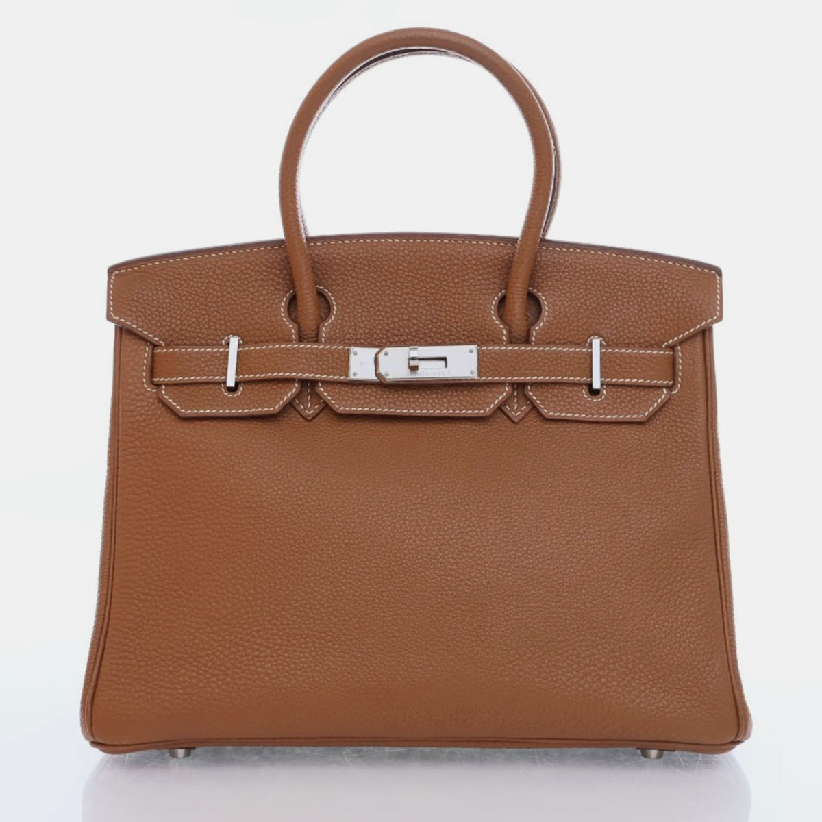 Hermès Gold Togo Birkin 30 Handbag