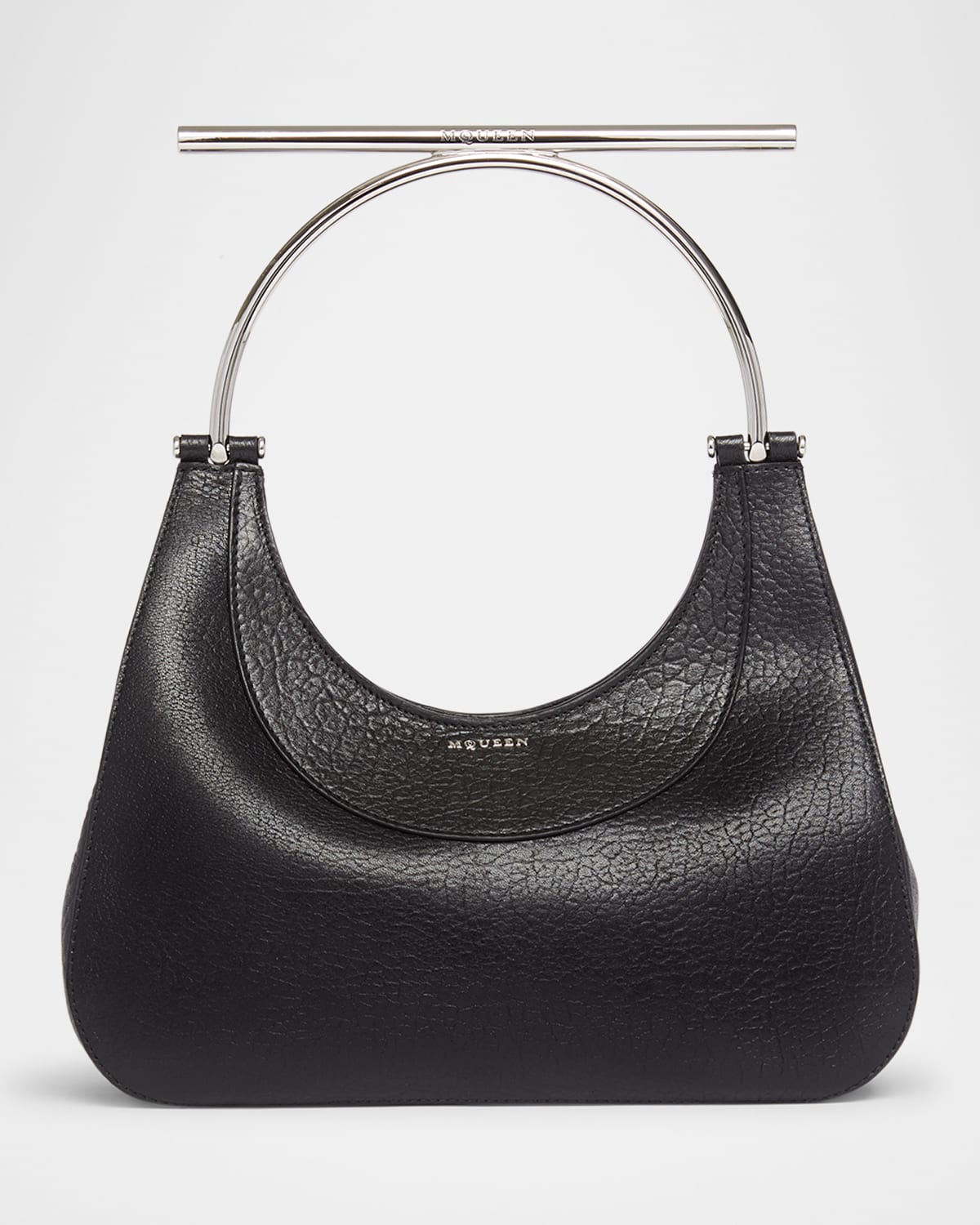 Alexander Mcqueen Crossbar Leather Top-Handle Bag