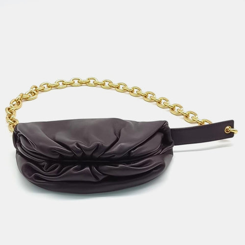Black Chain Belt Bag