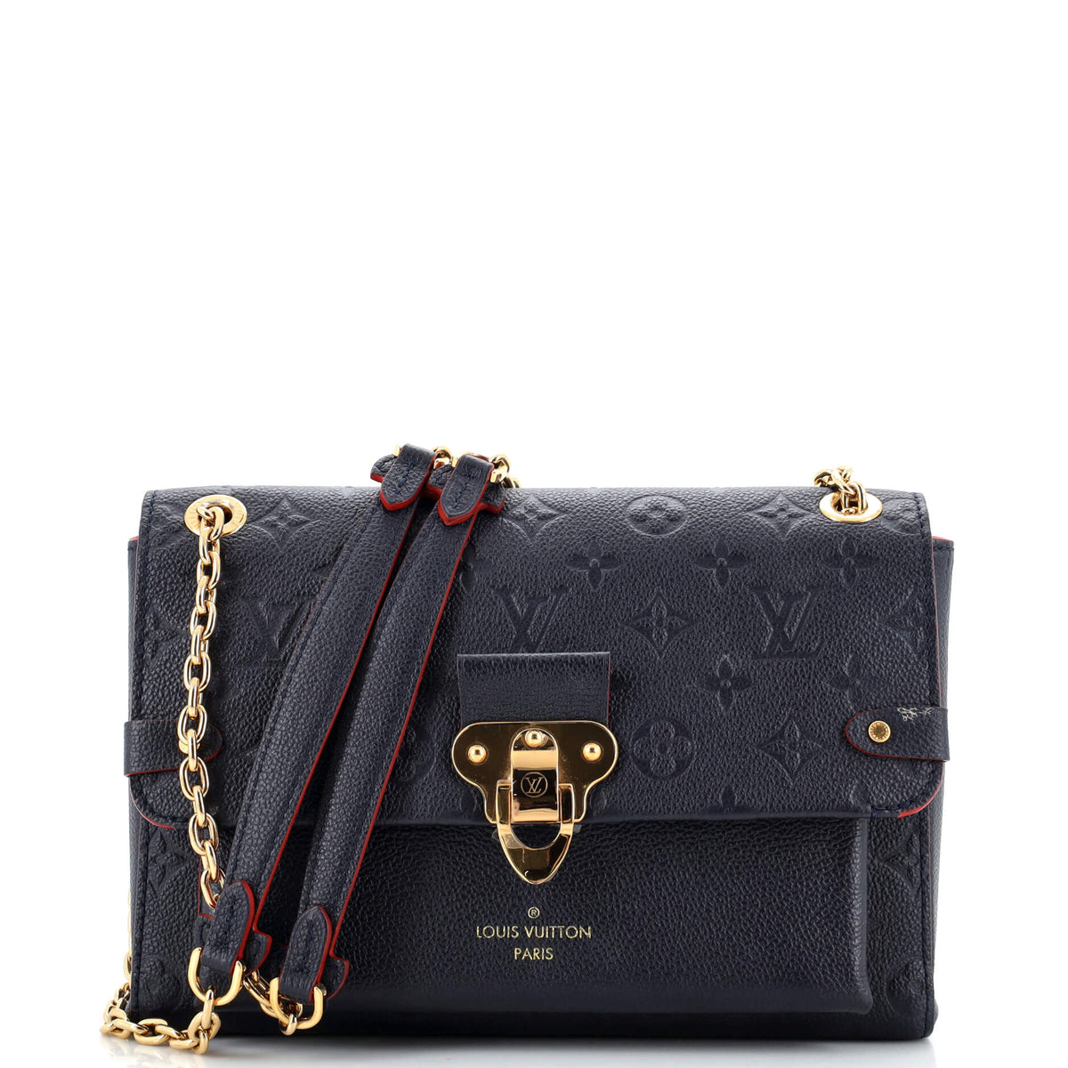 Louis Vuitton Vavin Handbag Monogram Empreinte Leather PM