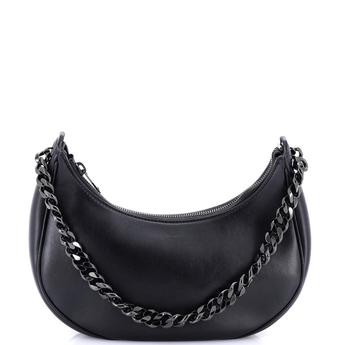 Celine CELINE Ava Chain Bag Leather Medium