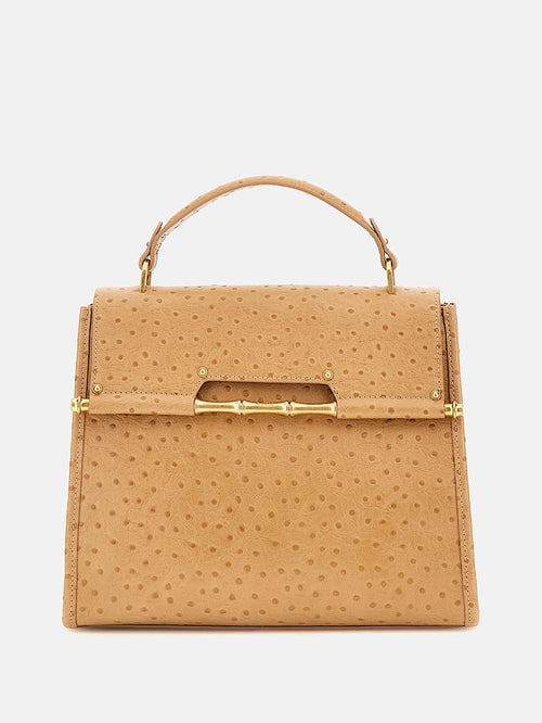 Iris Large Leather Satchel