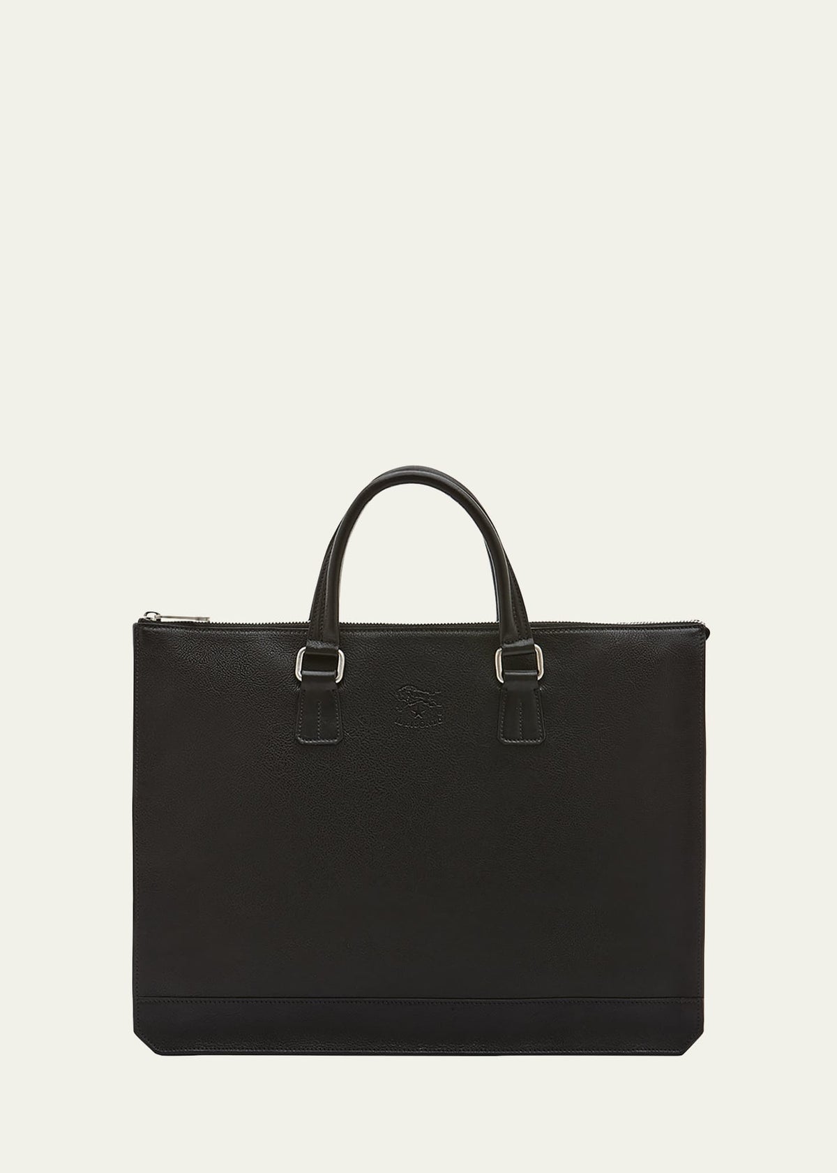 Boss Men's Meleto Leather Zip Briefcase Bag