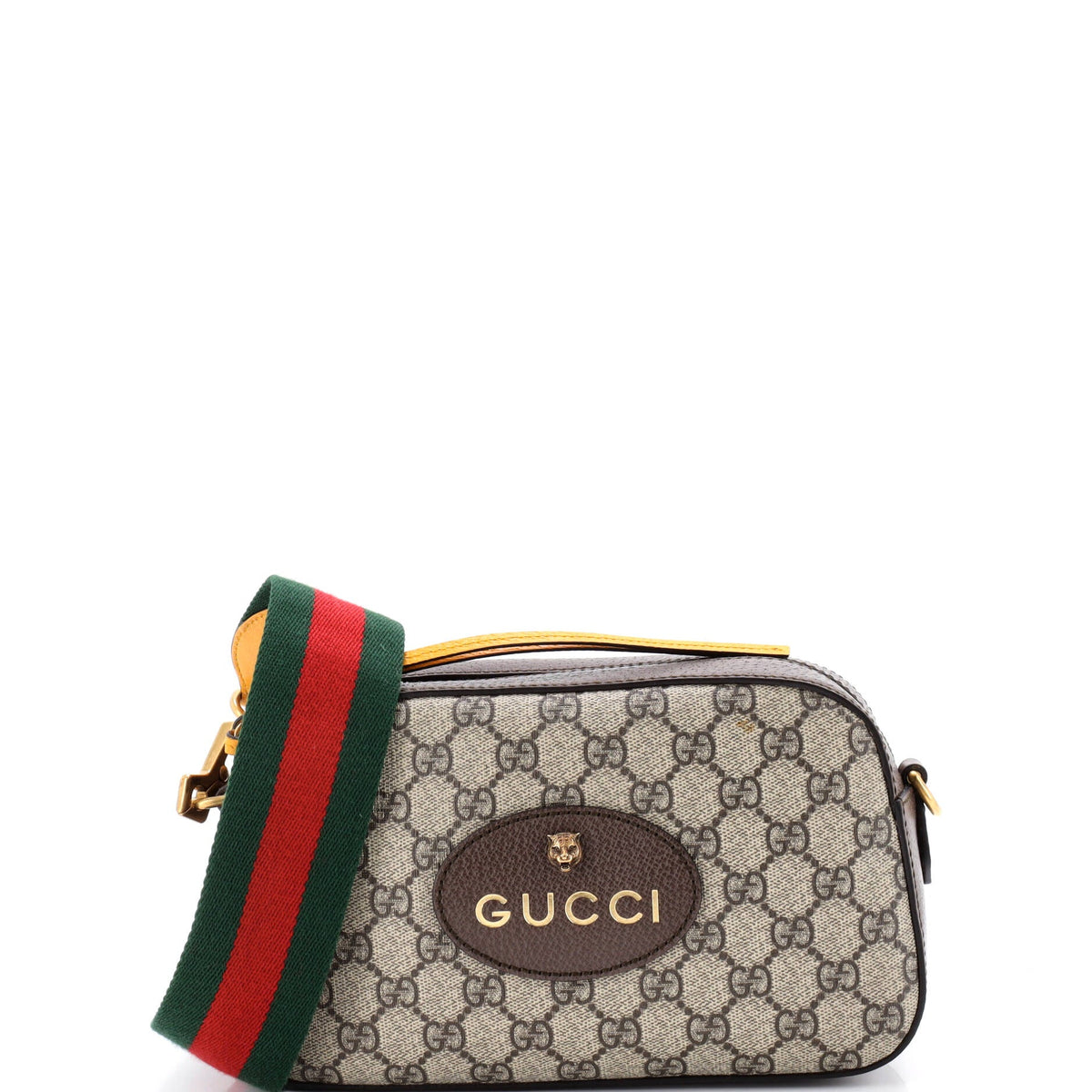 Gucci GUCCI Neo Vintage Camera Messenger Bag GG Coated Canvas