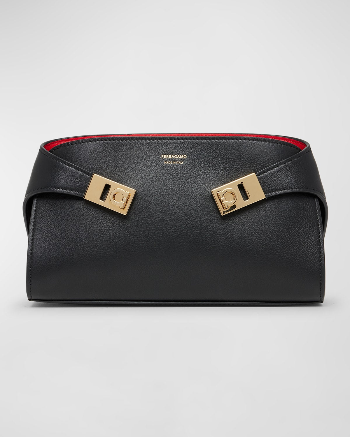 Ferragamo Hug Colorblock Leather Crossbody Bag