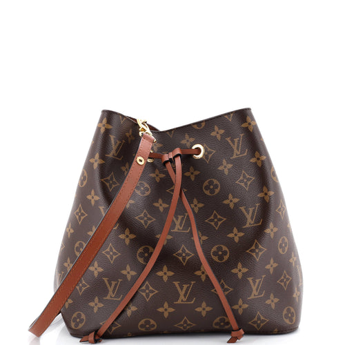 NeoNoe Handbag Monogram Canvas with Leather MM