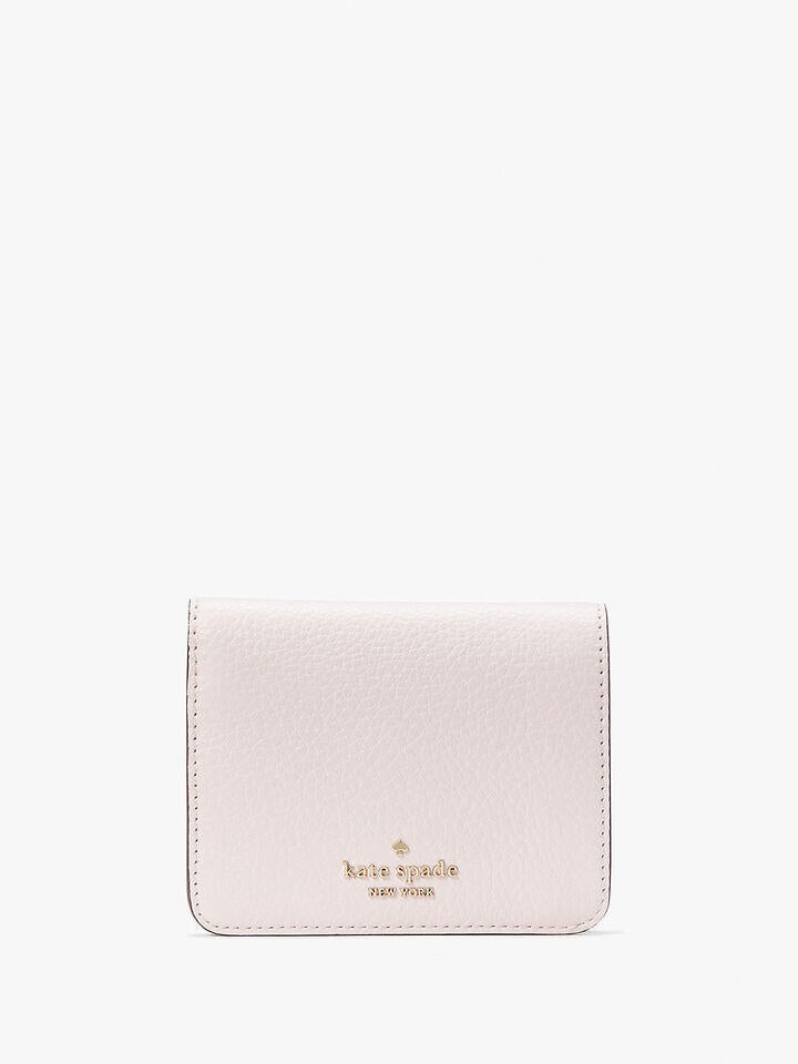 Kate Spade Au Lena Pebbled Leather Small Bifold Wallet