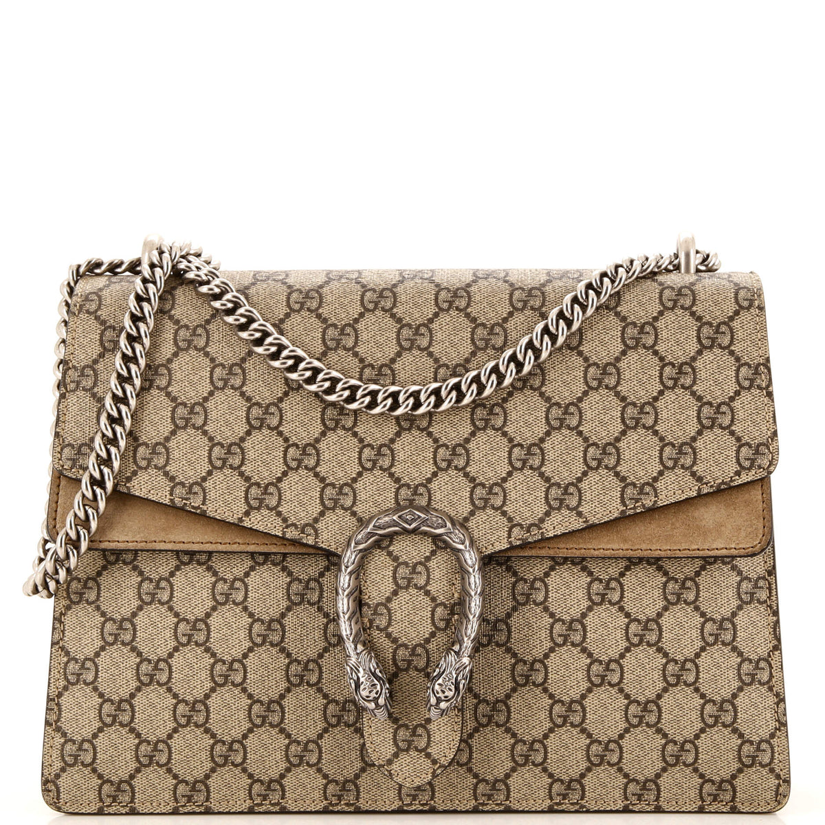 Gucci GUCCI Dionysus Bag GG Coated Canvas Medium