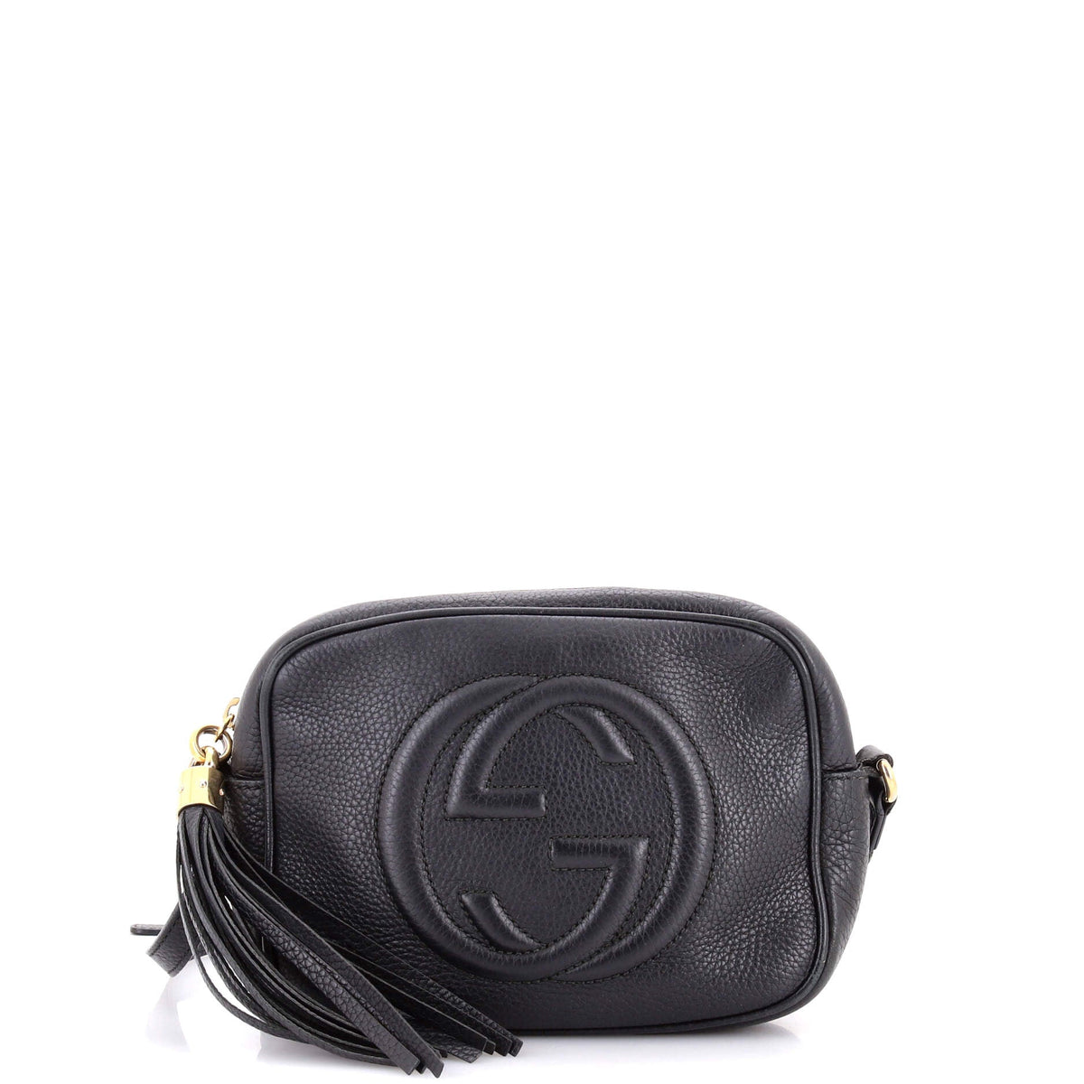 Gucci GUCCI Soho Disco Crossbody Bag Leather Small