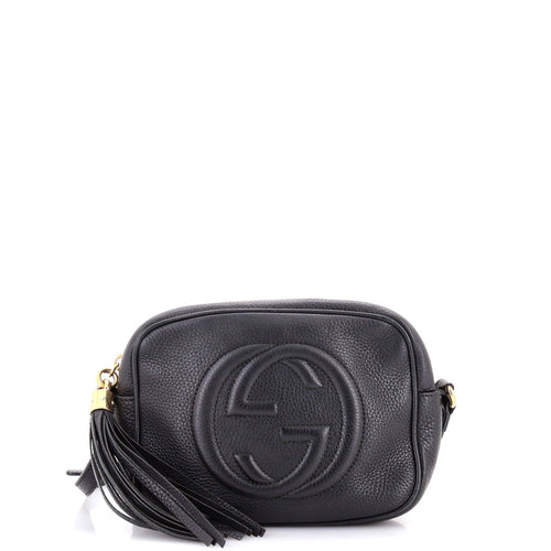 GUCCI Soho Disco Crossbody Bag Leather Small