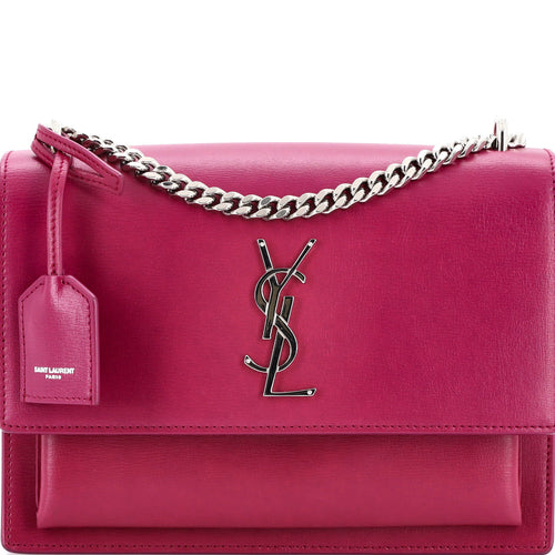 Sunset Crossbody Bag Leather Medium