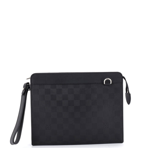 Standing Pouch Damier Infini Leather