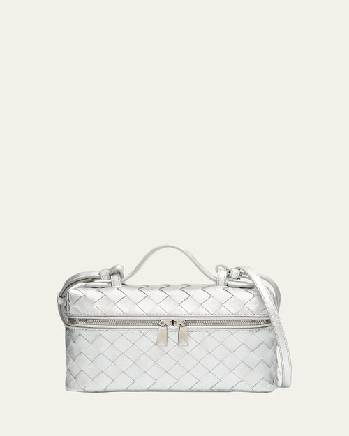 Bang Bang Laminated Leather Vanity Crossbody Bag