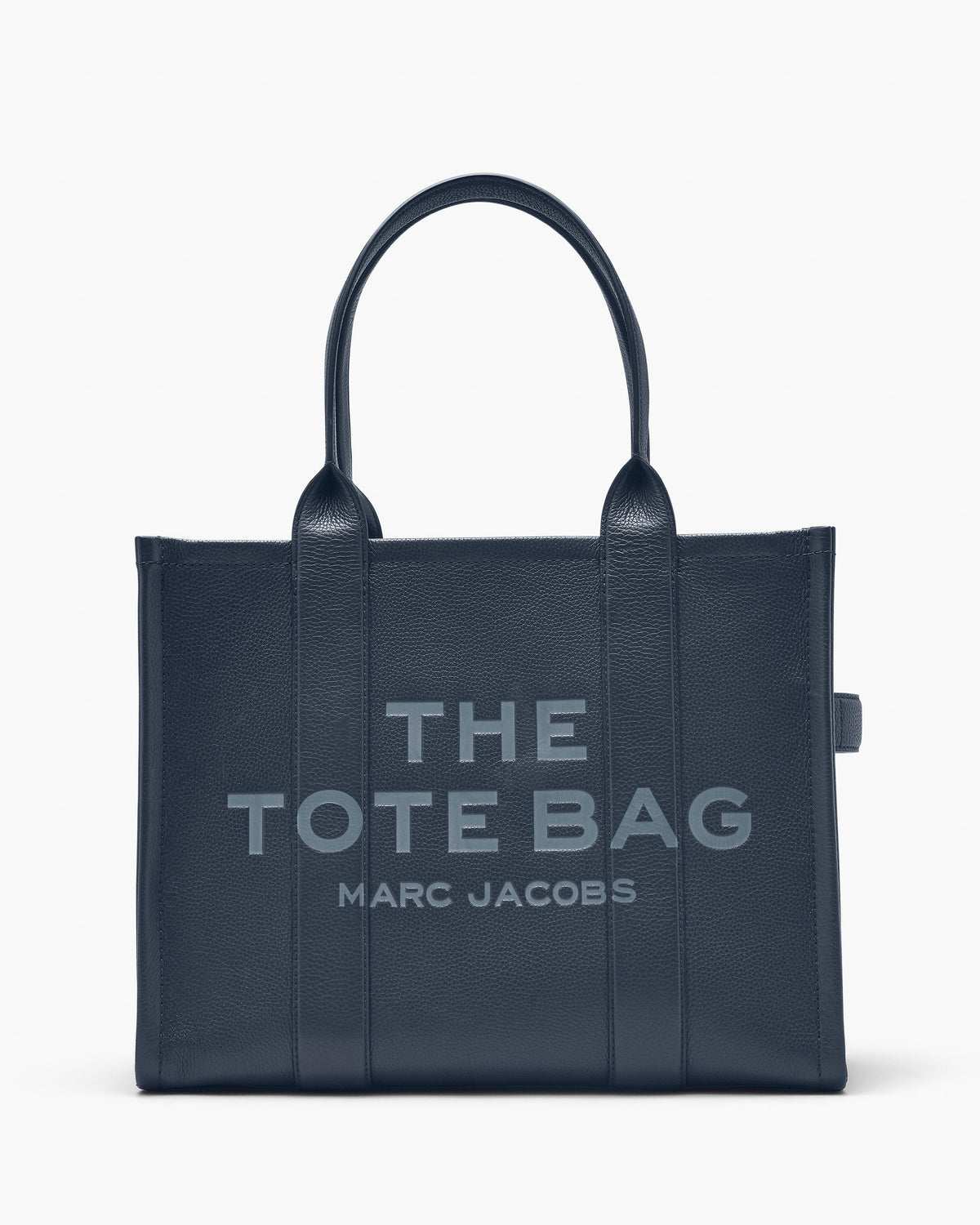 Marc Jacobs The Leather Large Tote Bag in Blue Sea