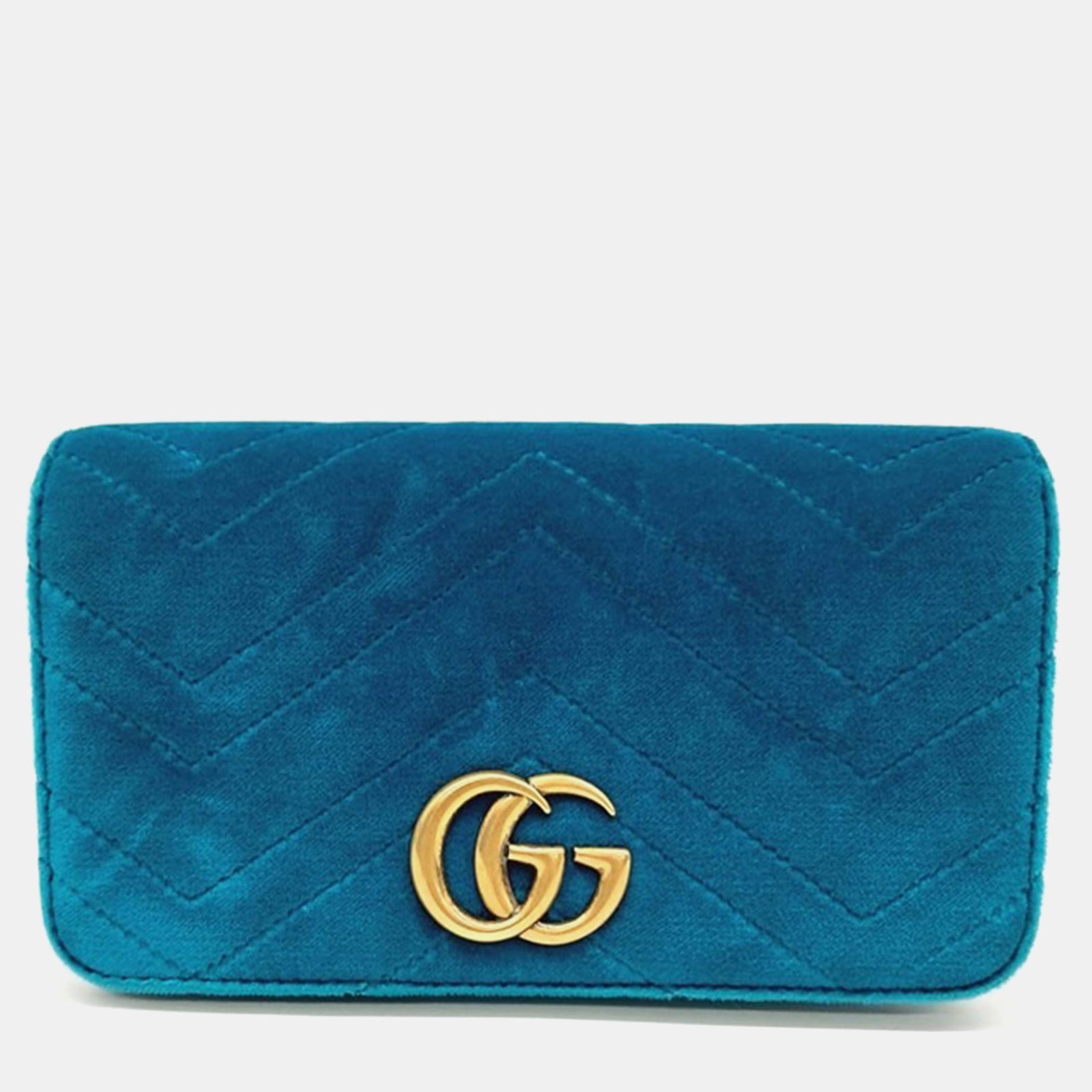 Gucci Mini sac bandoulière en velours Marmont