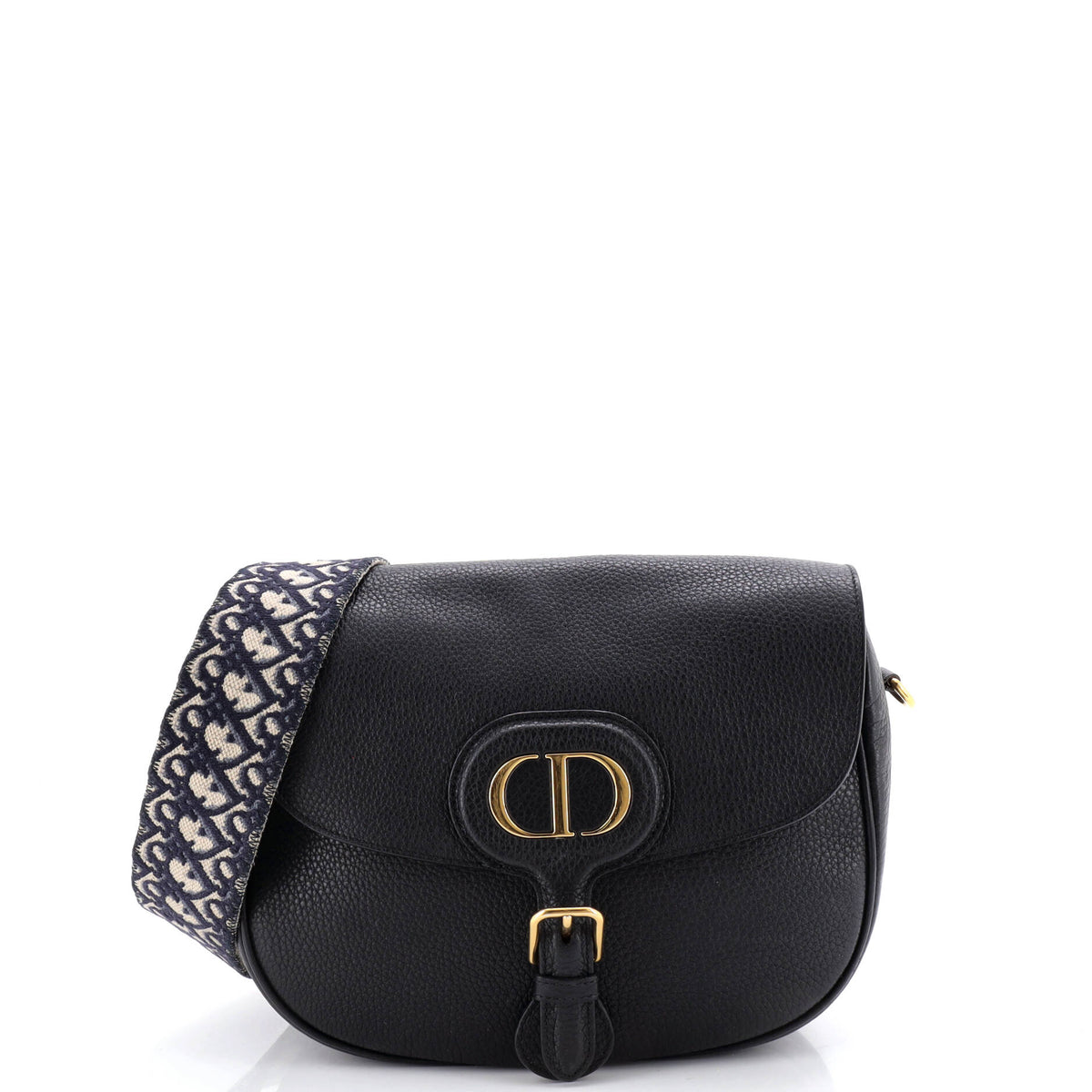 Christian Dior Bobby Flap Bag Leather Large